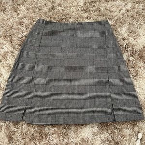 John Galt Checkered Plaid Skirt